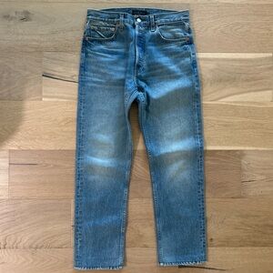 Alex Mill Orignal 5 Poclet Blue Denim Jeans
